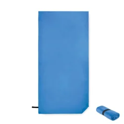 Photo de Serviette microfibre velours double face fermeture pression