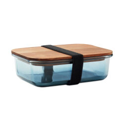 Photo de Lunch box 800 ml verre et acacia