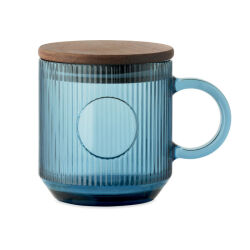 Photo de Mug 300 ml verre et acacia