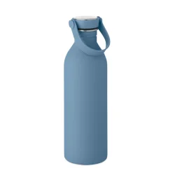 Photo de Bouteille 500 ml en acier recyclé finition caoutchouc