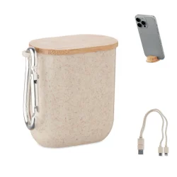 Photo de Set de câbles USB A et C dans un boîtier