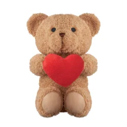 Photo de Peluche ours cœur 23 cm