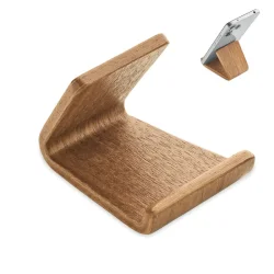 Photo de Support smartphone en noyer et peuplier