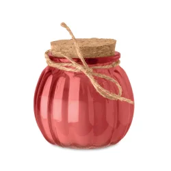 Photo de Bougie parfumée en cire végétale 80 gr vanille