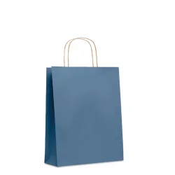 Photo de Sac cadeau papier coloré moyen format