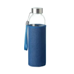 Photo de Bouteille 500 ml en verre effet Jean