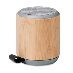 Photo de Enceinte sans fil en bambou
