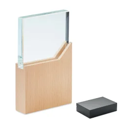 Photo de Trophée cristal et hêtre