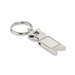 Photo de Porte-clés décapsuleur et jeton
