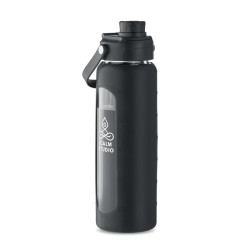 Photo de Gourde 750 ml verre et silicone