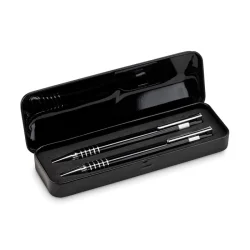 Photo de Set stylo bille étui métal