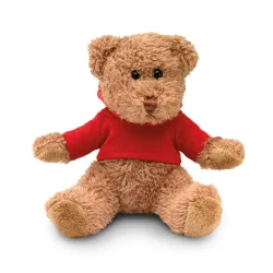 Photo de Peluche ours sweatshirt à capuche coloré