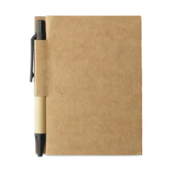 Photo de Carnet et stylo recyclés 8.5 x 11 cm