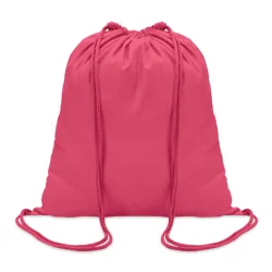 Photo de Sac cordelette 100 g/m² en coton coloré