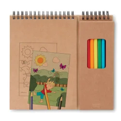 Photo de Set de coloriage avec bloc