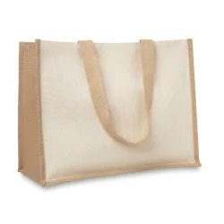Photo de Sac shopping en toile de jute