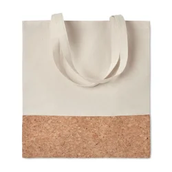 Photo de Totebag 160gr/m² en coton sergé et en liège