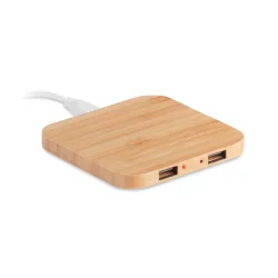 Photo de Chargeur à induction en bambou