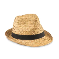 Photo de Chapeau en paille naturelle