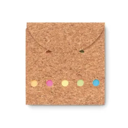 Photo de Bloc post-it en liège 8 x 5 cm