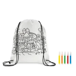 Photo de Sac cordelette 80 gr/m² coloriage