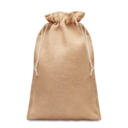 Photo de Sac cadeau en jute grand format