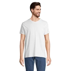 Photo de T-shirt 150g/m² unisexe avec col V
