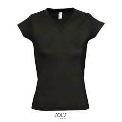 Photo de T-shirt 150g/m² femme avec col V