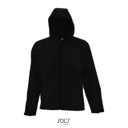 Photo de Veste à capuche Softshell 340g/m² homme