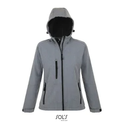 Photo de Veste à capuche Softshell 340g/m² femme