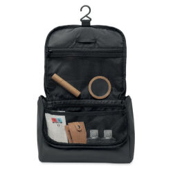 Photo de Trousse de toilette à suspendre noire