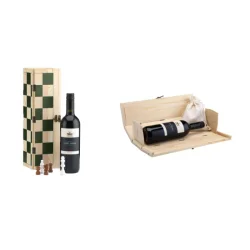 Photo de Coffret cadeau à vin et un jeu d'échecs