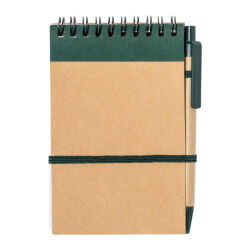 Photo de Bloc-notes spirales A6 en carton recyclé