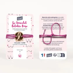 Photo de Bracelet Octobre Rose