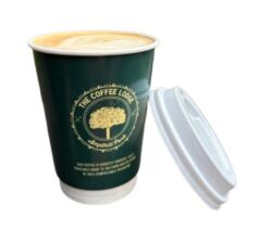 Photo de Gobelet 330 ml en papier biodégradable à double paroi