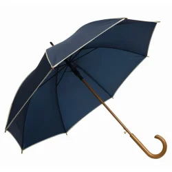 Photo de Parapluie 35" avec mât et poignée en bois