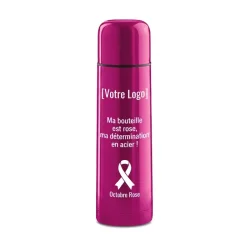 Photo de Bouteille isotherme 500 ml en acier Ibiza