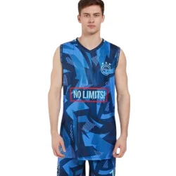 Photo de Maillot de Basket 170gr/m² avec col en V 100% personnalisable PRENIUM