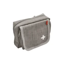 Photo de Trousse premiers secours en tissu gris chiné XL