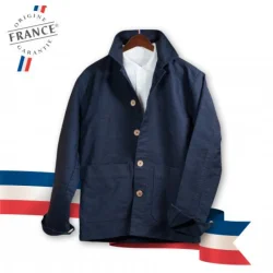 Photo de Veste 400gr/m² en coton moleskine Made in France