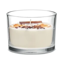 Photo de Bougie parfumée végétale 300g fleurs et fruits séchés