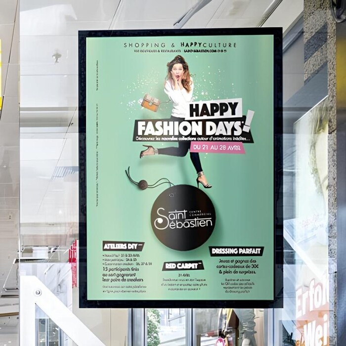 Affiche publicitaire