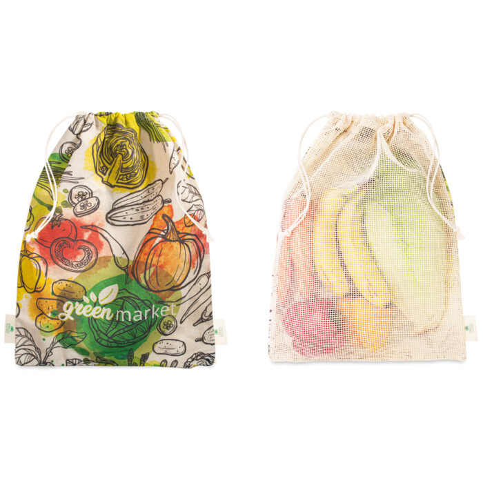 Sac en maille de coton