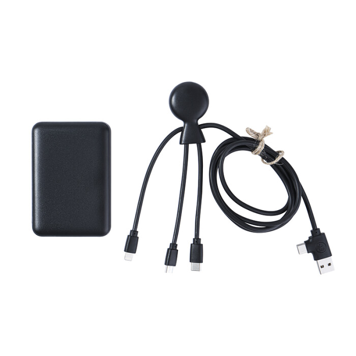 Câble multi-USB long en forme de pieuvre avec chargeur 5000mAh
