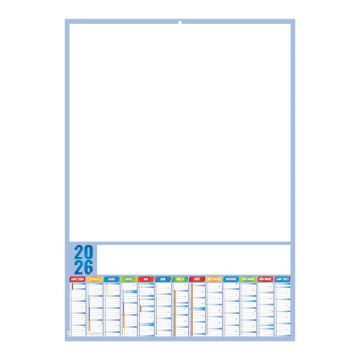 Calendrier tableau avec marqueur