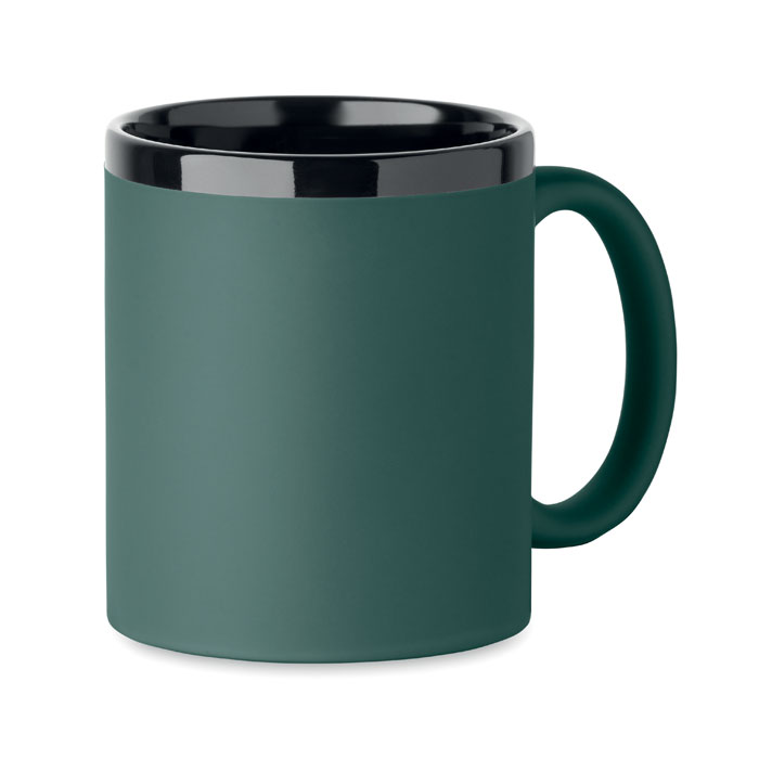 Mug 300 ml céramique bord noir
