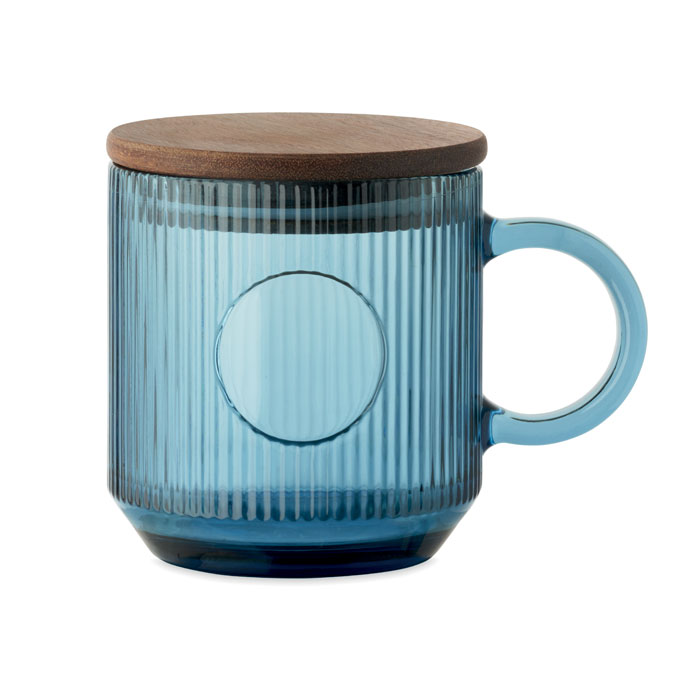 Mug 300 ml verre et acacia