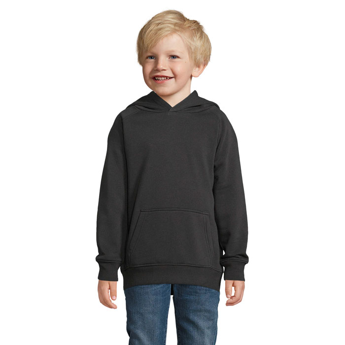 Sweat à capuche 280g/m² junior coton biologique