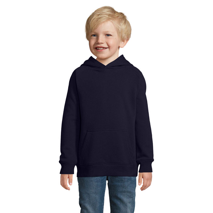 Sweat à capuche 280g/m² junior coton biologique