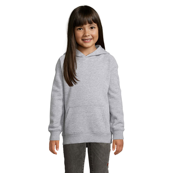 Sweat à capuche 280g/m² junior coton biologique